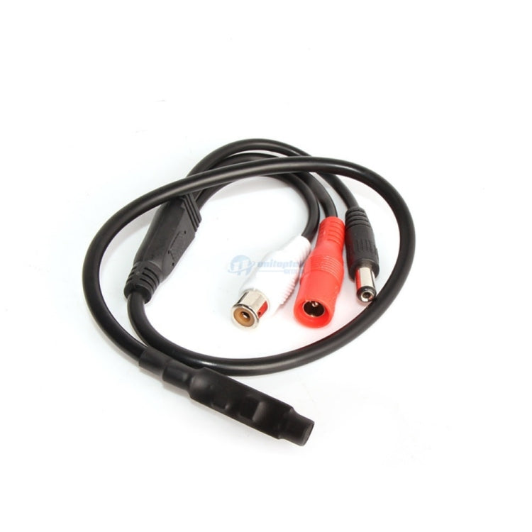Mini micrófono de Audio CCTV, micrófono para recogida de Audio de seguridad, sistema DVR de cámara CCTV de alta sensibilidad
