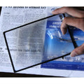 Tarjeta de lectura delgada Lupa 3x Lupa para tarjetas de visita, 120×180mm