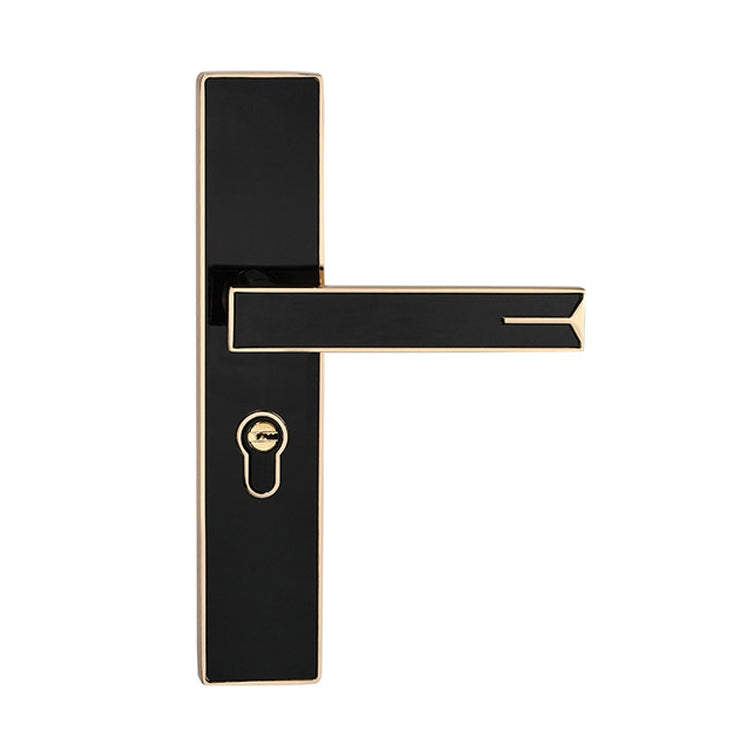 Cerradura de puerta Interior de aleación de aluminio magnética fuerte silenciosa, cerradura de manija de Hardware para dormitorio, Black Gold Small 50 Lock Body, Black Gold Large 50 Lock Body, Black Silver Small 50 Lock Body                            ...