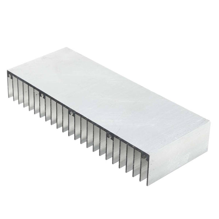 Enfriamiento del disipador de calor de aluminio para memoria de potencia de transistor LED IC de chip, tamaño: 150x60x25 mm