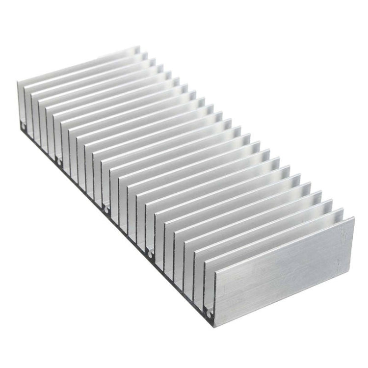 Enfriamiento del disipador de calor de aluminio para memoria de potencia de transistor LED IC de chip, tamaño: 150x60x25 mm