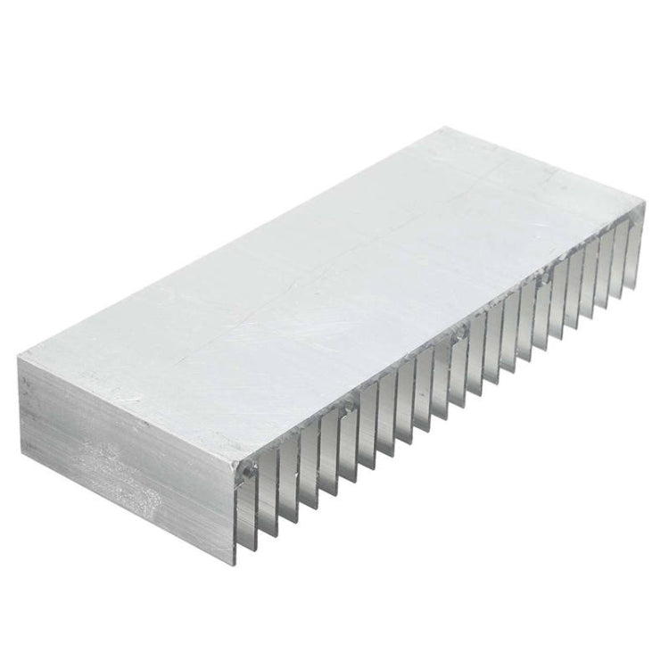 Enfriamiento del disipador de calor de aluminio para memoria de potencia de transistor LED IC de chip, tamaño: 150x60x25 mm