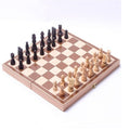 Juego de mesa de ajedrez plegable de madera, Wooden Chess Board Game
