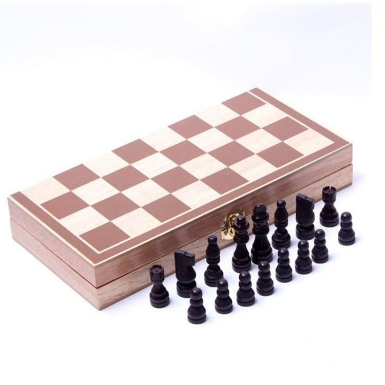 Juego de mesa de ajedrez plegable de madera, Wooden Chess Board Game