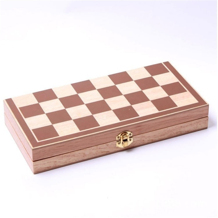 Juego de mesa de ajedrez plegable de madera, Wooden Chess Board Game
