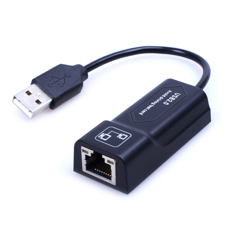 Adaptador USB Ethernet a RJ45 10/100 Mbps Tarjeta de red, USB 2.0 100Mbps