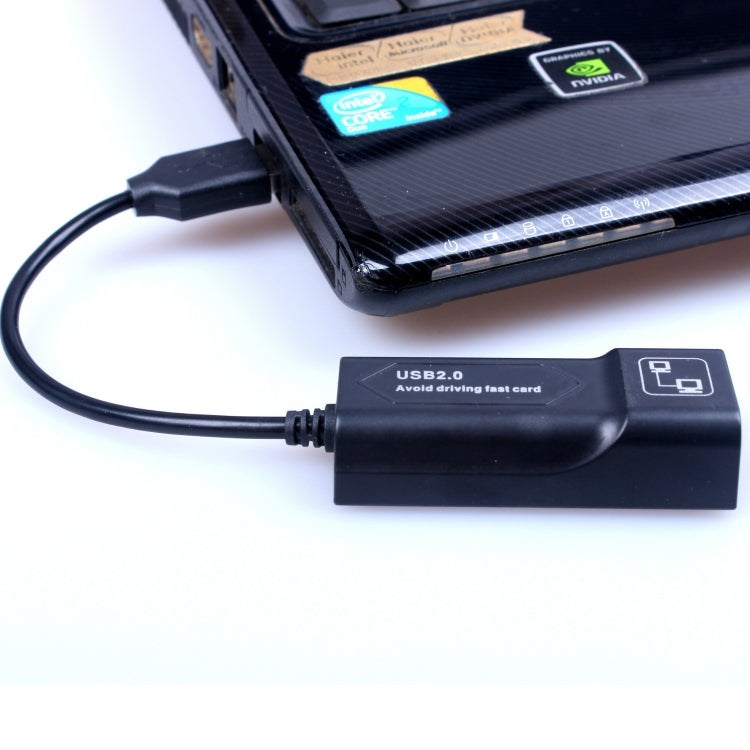 Adaptador USB Ethernet a RJ45 10/100 Mbps Tarjeta de red, USB 2.0 100Mbps
