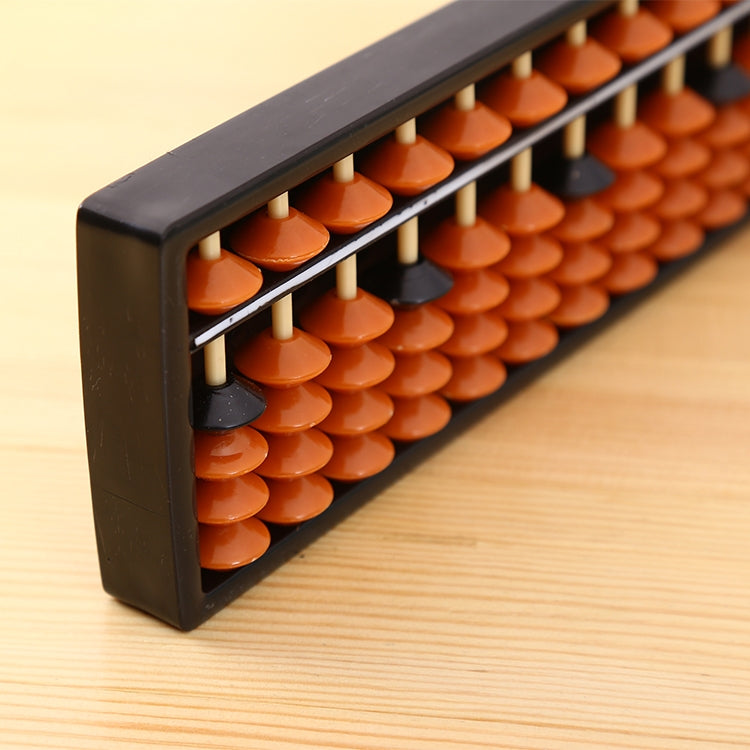 Ábaco de plástico, herramienta aritmética de 15 dígitos, ayuda para aprender matemáticas, juguetes de cálculo, regalos para niños, 15 Digits Arithmetic Tool Math Abacus