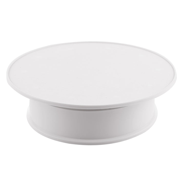 Plato giratorio eléctrico de 30 cm y 360 grados, soporte de exhibición, accesorios para grabación de vídeo, plato giratorio para fotografía, carga 4 kg, enchufe de EE. UU. (blanco), 30cm(W)