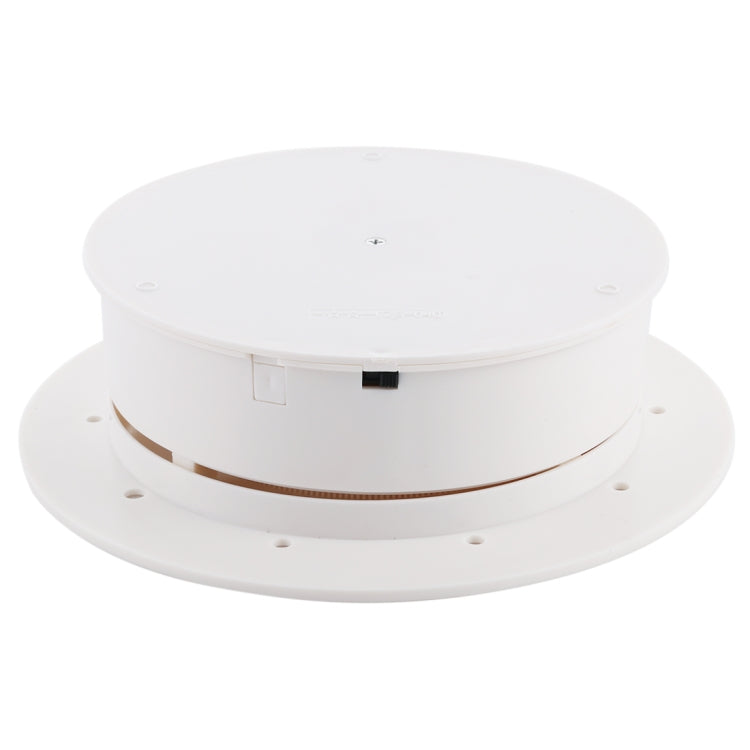 Plato giratorio eléctrico de 30 cm y 360 grados, soporte de exhibición, accesorios para grabación de vídeo, plato giratorio para fotografía, carga 4 kg, enchufe de EE. UU. (blanco), 30cm(W)