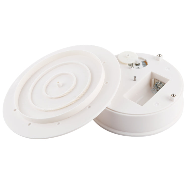 Plato giratorio eléctrico de 30 cm y 360 grados, soporte de exhibición, accesorios para grabación de vídeo, plato giratorio para fotografía, carga 4 kg, enchufe de EE. UU. (blanco), 30cm(W)