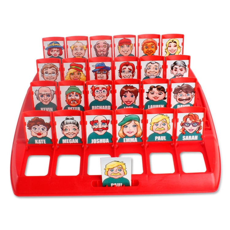 Juego de razonamiento lógico para niños, tablero de adivinanzas, juego de rompecabezas para niños, juguete de fiesta, Red Blue