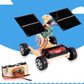 DIY Mini coche de madera Control remoto inalámbrico modelo de vehículo juguetes para niños, DIY Mini Wooden Car