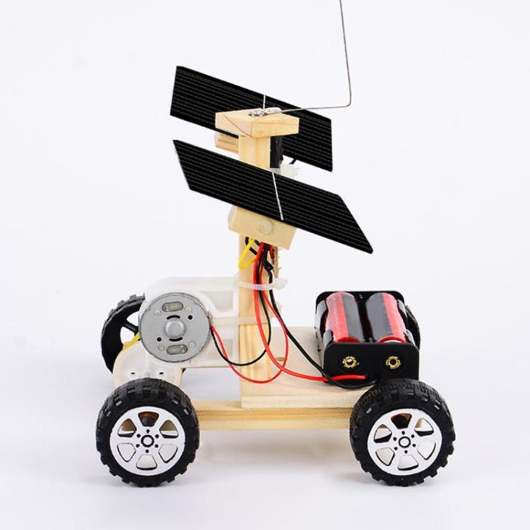 DIY Mini coche de madera Control remoto inalámbrico modelo de vehículo juguetes para niños, DIY Mini Wooden Car