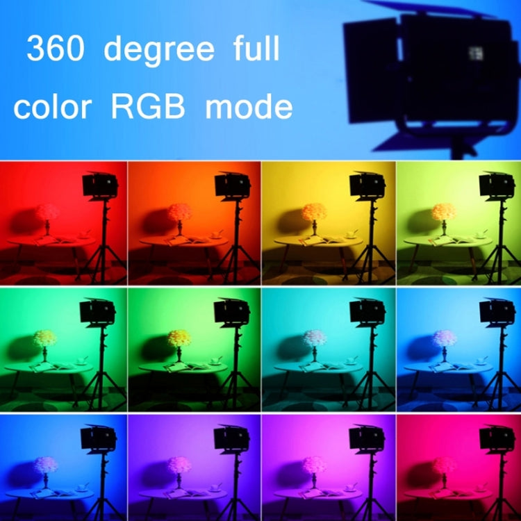 Luz de relleno de fotografía RGB de 50 W para estudio de transmisión en vivo