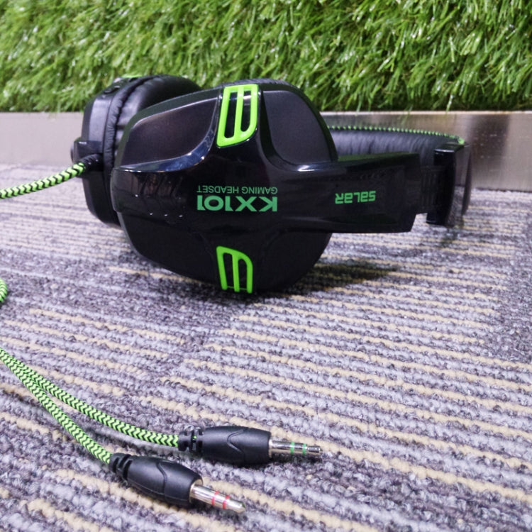 Salar KX101 Auriculares con cable de 3,5 mm Auriculares para juegos PC Gamer Auriculares estéreo con micrófono para computadora