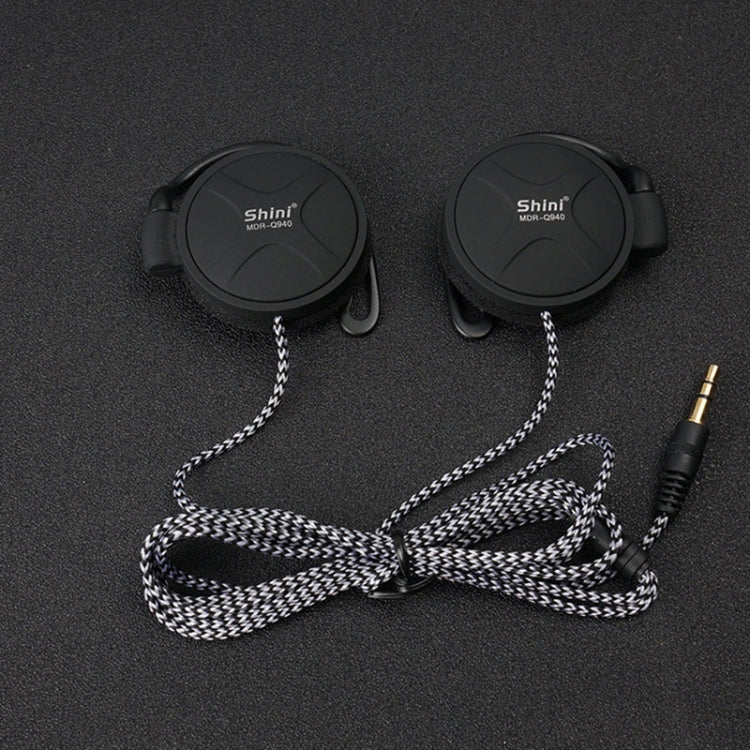 Shini Q940 3.5mm Super Bass EarHook Auricular para Reproductor Mp3 Computadora Móvil
