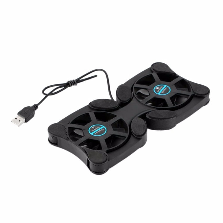 Puerto USB Mini Octopus Ventilador para computadora portátil Almohadilla enfriadora plegable