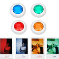 Filtro de lente de color de primer plano para videocámara colorida, para cámaras de película instantánea Polaroid Fujifilm Instax Mini 9 8 8 7S KT, For FUJIFILM Instax Mini 9