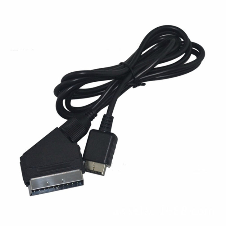 1,8 m para Sony PS2/PS3 RGB SCART Cable TV AV Cable de conexión de repuesto para consolas PAL/NTSC, For PS2 / PS3