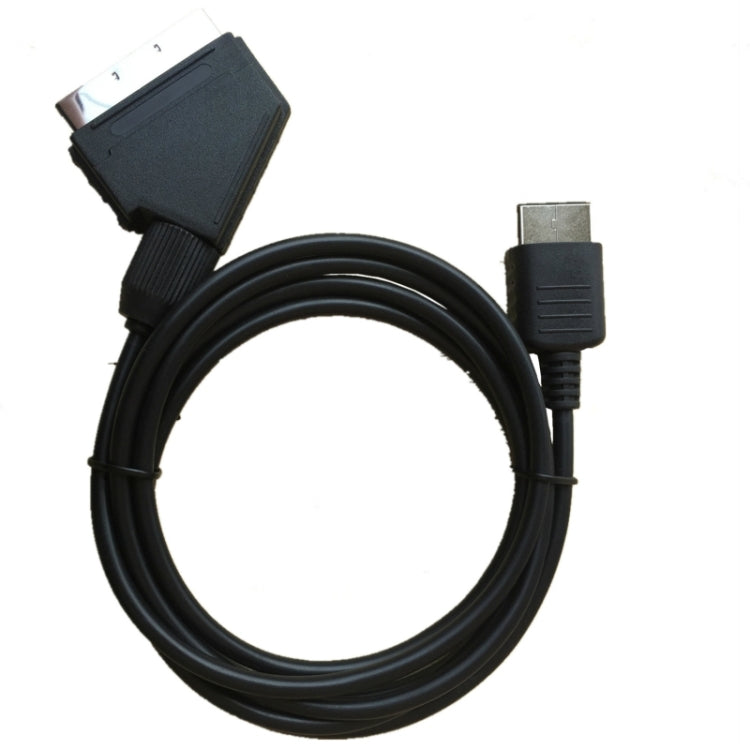 1,8 m para Sony PS2/PS3 RGB SCART Cable TV AV Cable de conexión de repuesto para consolas PAL/NTSC, For PS2 / PS3