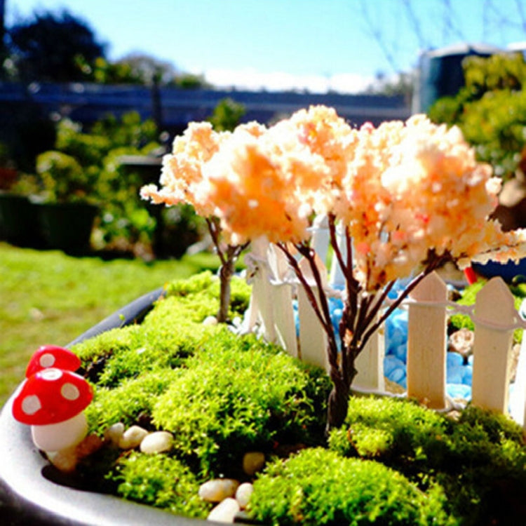 20 piezas de mini setas artificiales de espuma, decoraciones de jardín en miniatura, 20 PCS Foam Mushroom
