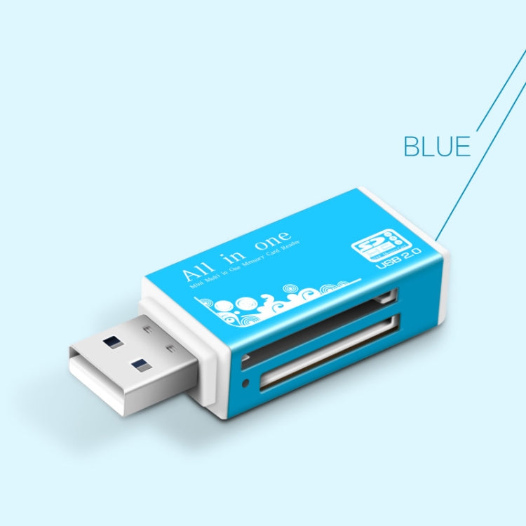 Lector de tarjetas SD de memoria multien 1 para Memory Stick Pro Duo Micro SD,TF,M2,MMC,SDHC MS Card
