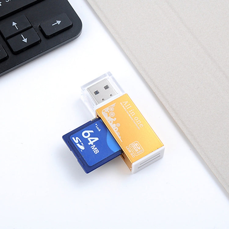 Lector de tarjetas SD de memoria multien 1 para Memory Stick Pro Duo Micro SD,TF,M2,MMC,SDHC MS Card