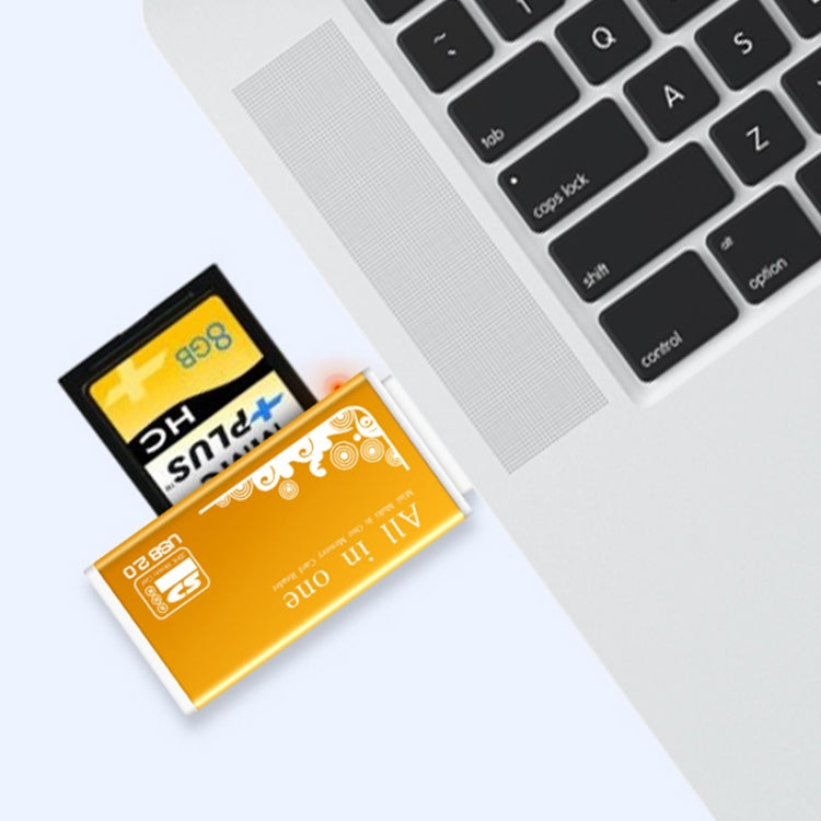 Lector de tarjetas SD de memoria multien 1 para Memory Stick Pro Duo Micro SD,TF,M2,MMC,SDHC MS Card