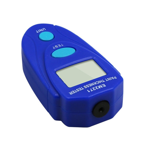 Probador de medidor de espesor de recubrimiento de pintura de coche con pantalla Digital Mini EM2271, EM2271