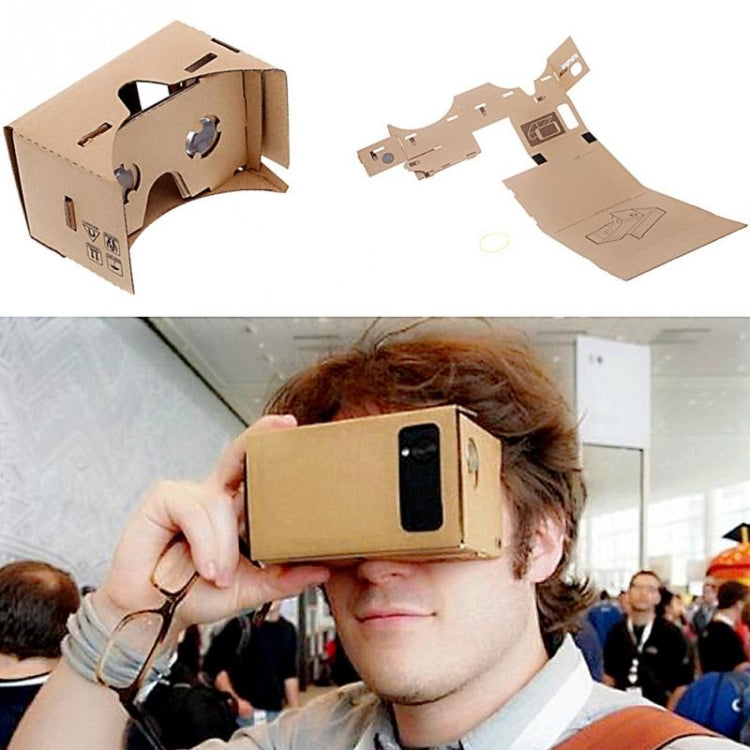 Gafas de cartón 3D para teléfono móvil de realidad virtual