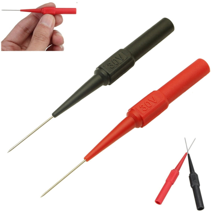 Multímetro, pluma de prueba, sonda de punta larga y delgada, Pin de conector Banana, herramienta de Accesorios de reparación de automóviles, 30V