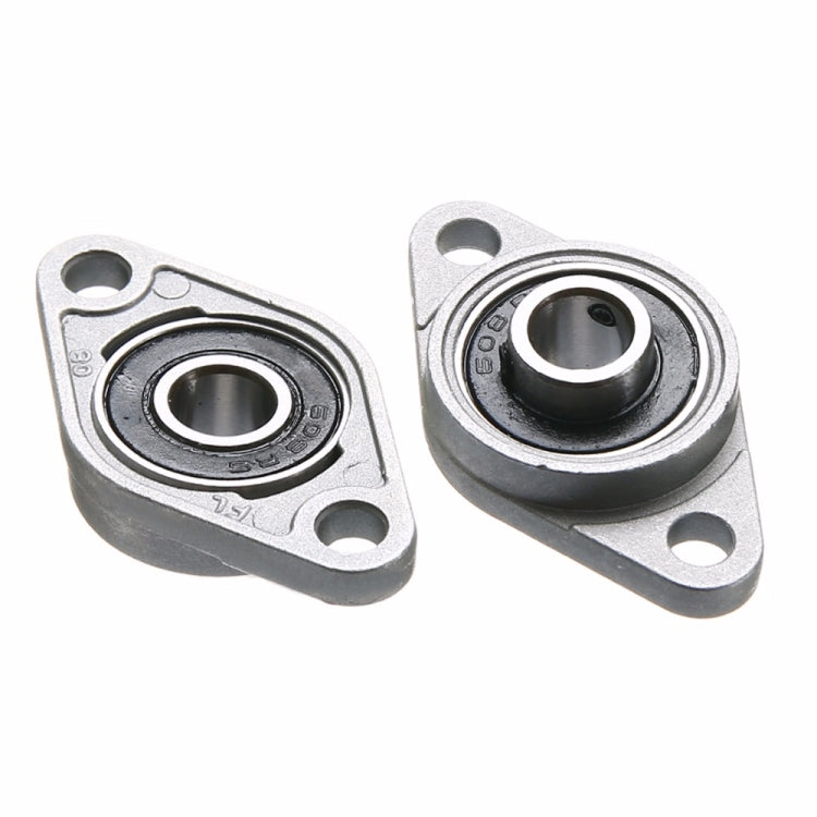 2 uds Diamond KFL-08 000 001 carcasa de rodamiento aleación de Zinc carcasa en miniatura rodamiento accesorios de impresora 3D Universal, KFL08 (inner diameter 8), KFL000 (inner diameter 10), KFL001 (inner diameter 12)