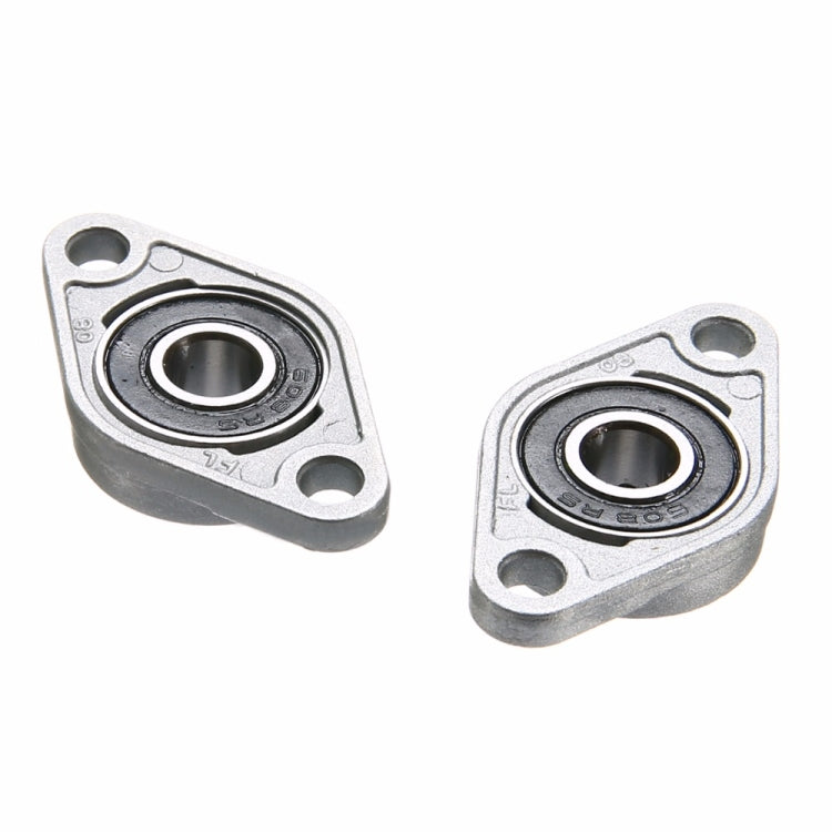 2 uds Diamond KFL-08 000 001 carcasa de rodamiento aleación de Zinc carcasa en miniatura rodamiento accesorios de impresora 3D Universal, KFL08 (inner diameter 8), KFL000 (inner diameter 10), KFL001 (inner diameter 12)