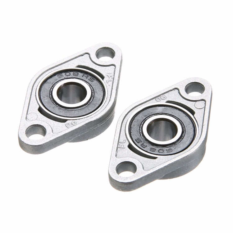 2 uds Diamond KFL-08 000 001 carcasa de rodamiento aleación de Zinc carcasa en miniatura rodamiento accesorios de impresora 3D Universal, KFL08 (inner diameter 8), KFL000 (inner diameter 10), KFL001 (inner diameter 12)