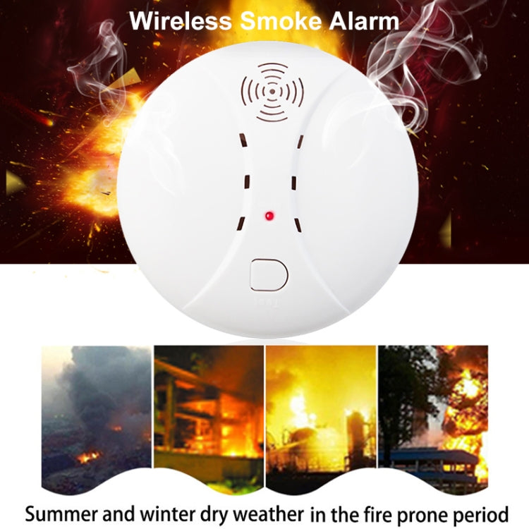Sistemas de alarma inalámbricos de seguridad para el hogar con detector de humo y protección de sensores de incendios