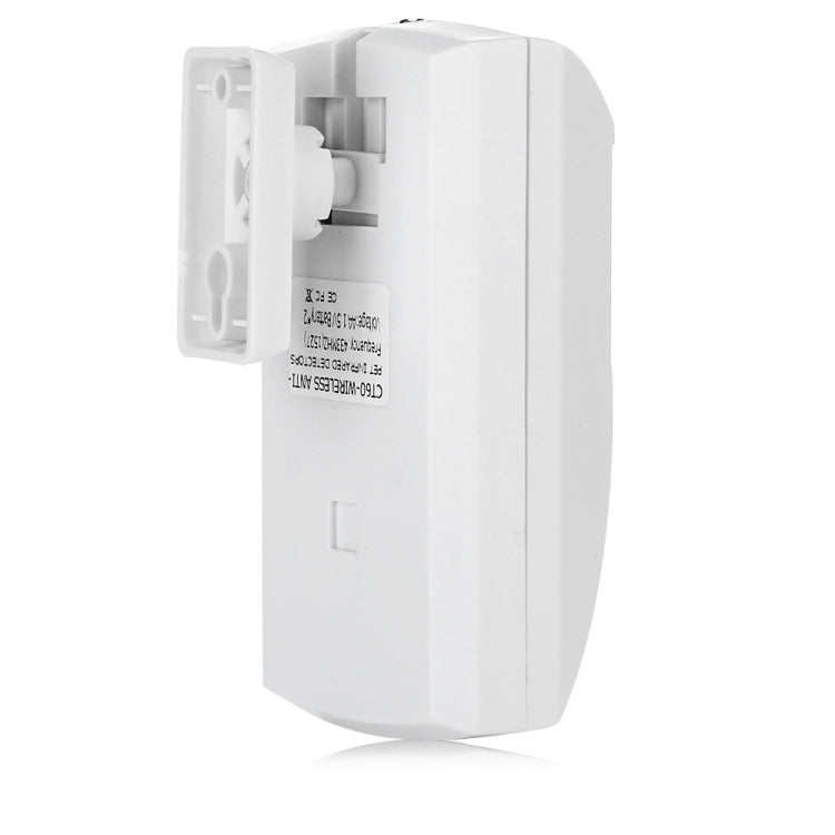 Detector infrarrojo inalámbrico CT60 PIR2, Sensor de movimiento del cuerpo humano montado en la pared para alarma de seguridad para el hogar, control remoto inteligente