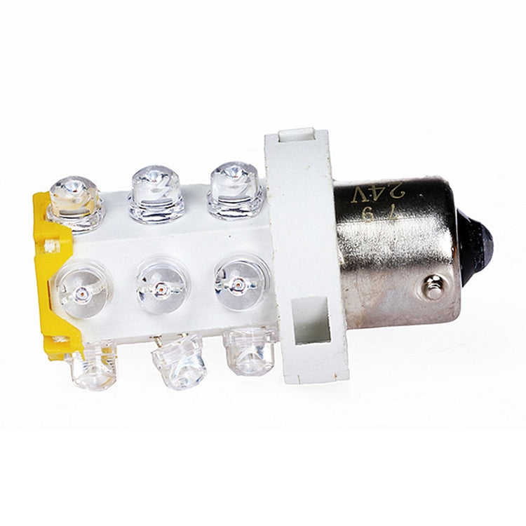 B15 15 LED Luz de advertencia LED de bombilla pequeña, entrega de color aleatorio, 12V, 24V, 220V