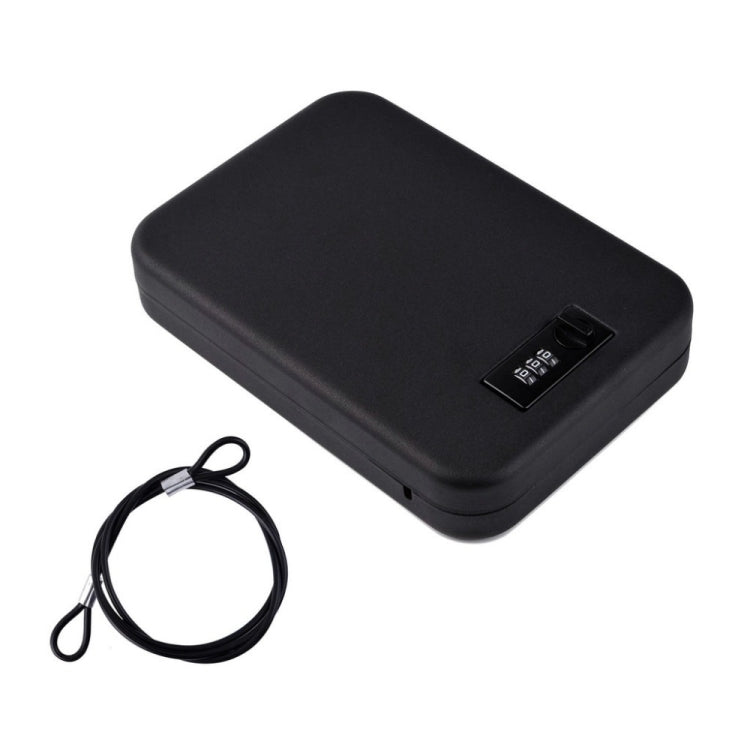 Mini caja de seguridad portátil con contraseña para coche