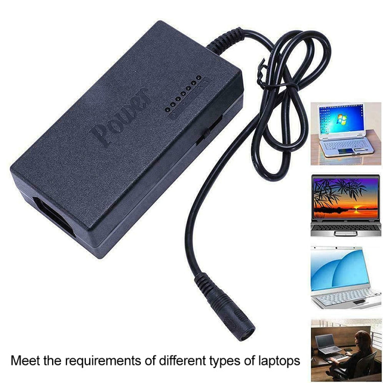 110-220V CA a CC 12V / 15V / 16V / 18V / 19V / 20V / 24V Adaptador de cargador universal para computadora portátil