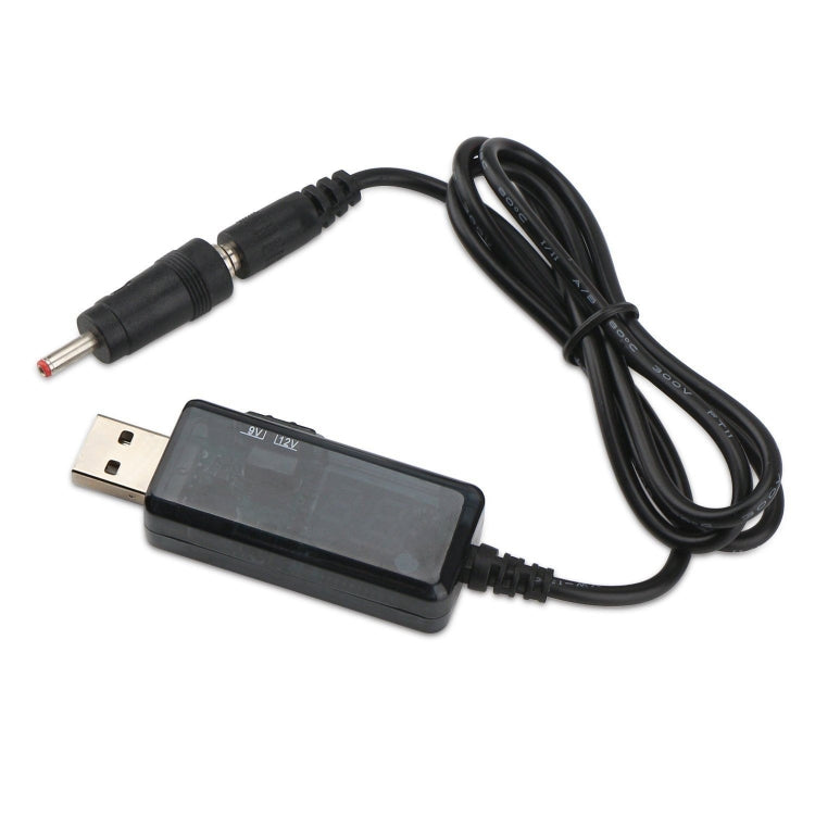 Cable USB Boost de 5V, convertidor de voltaje ajustable de 9V, 12V, transformador de voltios elevador de 1A, regulador de potencia CC con interruptor, 5V Step Up to 9V 12V