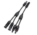 1 par de conectores adaptadores MC4 de rama Y M/M/F y F/F/M para Cable de paneles solares