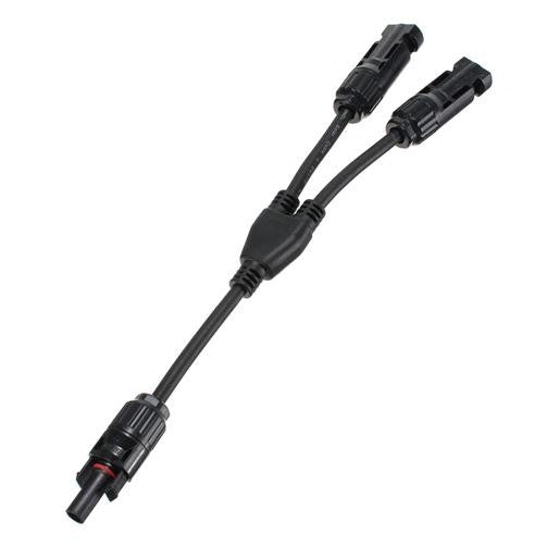 1 par de conectores adaptadores MC4 de rama Y M/M/F y F/F/M para Cable de paneles solares