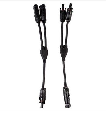 1 par de conectores adaptadores MC4 de rama Y M/M/F y F/F/M para Cable de paneles solares