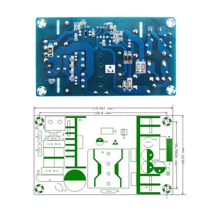 Módulo de fuente de alimentación AC-DC AC 100-240V a DC 24V max 9A 150w AC DC Placa de alimentación conmutada adaptador de 24V