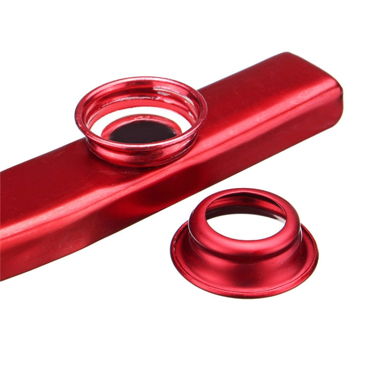 Instrumento de acompañamiento para niños Kazoo de metal de 10 piezas