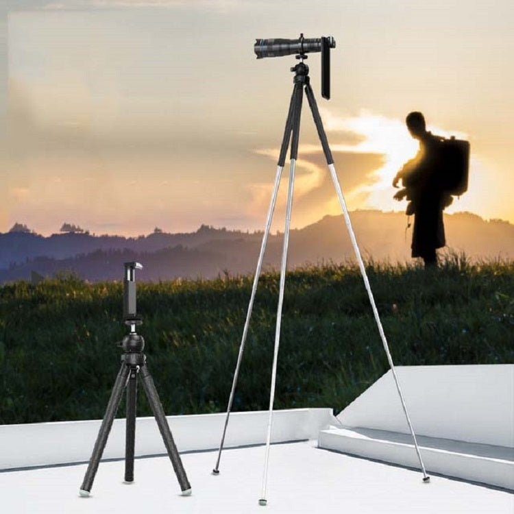 APEXEL APL-JS60XJJ09 Telescopio de aumento externo totalmente metálico 60X HD Teleobjetivo universal Lente para teléfono móvil