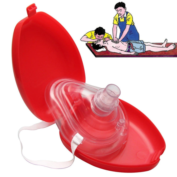 Resucitador CPR, rescate, primeros auxilios de emergencia, mascarilla respiratoria, respiración bucal, válvula unidireccional, herramientas