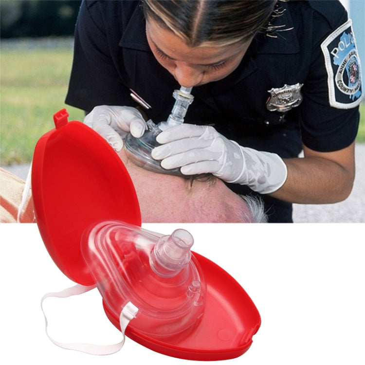 Resucitador CPR, rescate, primeros auxilios de emergencia, mascarilla respiratoria, respiración bucal, válvula unidireccional, herramientas