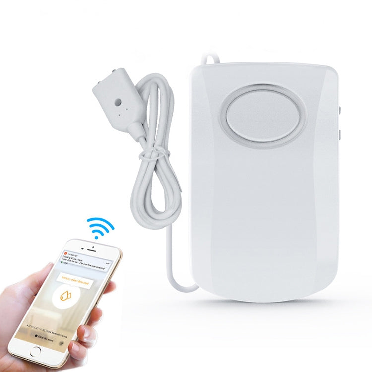 Detector de alarma de fugas de agua de 130dB, detección de Sensor, alerta de inundación, sistema de alarma de seguridad para el hogar, Flood Alert